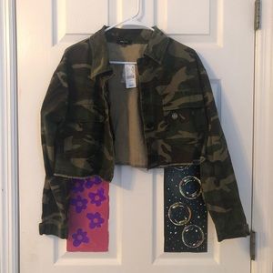 PS / LA Cropped Camo Jacket!!